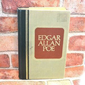 Vintage Book Collection Of Edgar Allan Poe 1985 Hard Cover Gold Edge Pages